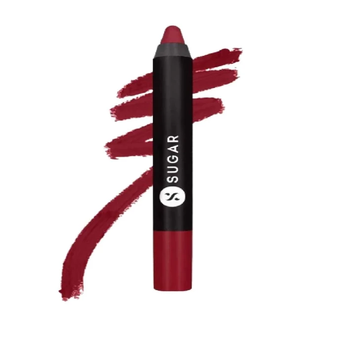 Sugar Matte As Hell Crayon Lipstick - Baby Houseman (Deep Pink), 2.8 g-1.webp